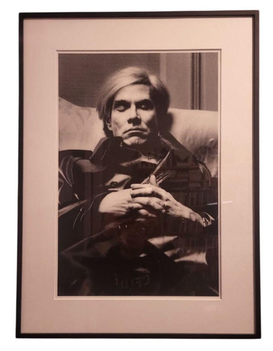 Helmut newton andy - ", warhol