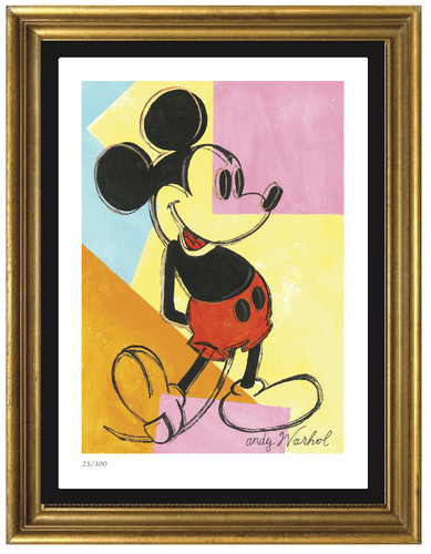 Andy warhol mickey mouse - warhol, "mickey