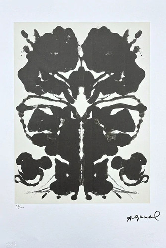 Andy warhol rorschach - andy,